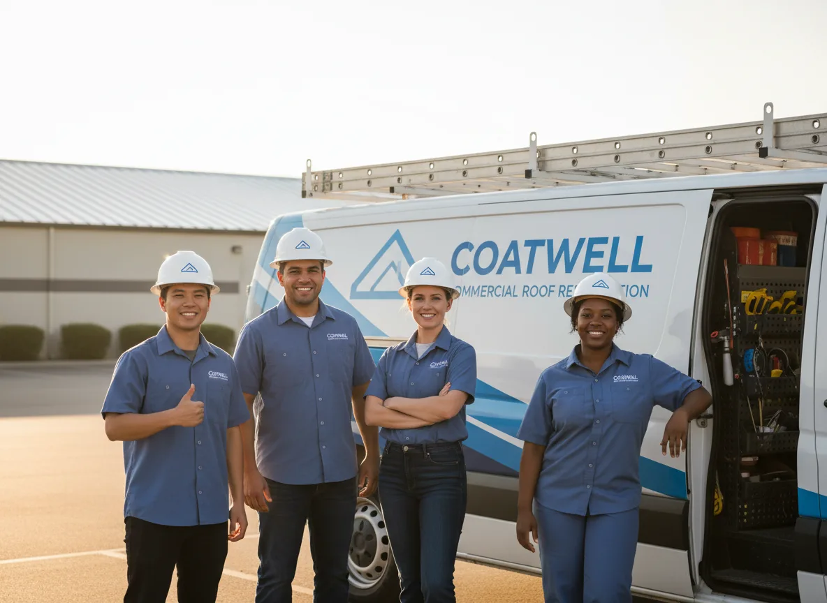 Commercial roof coating company in Lynco, WV